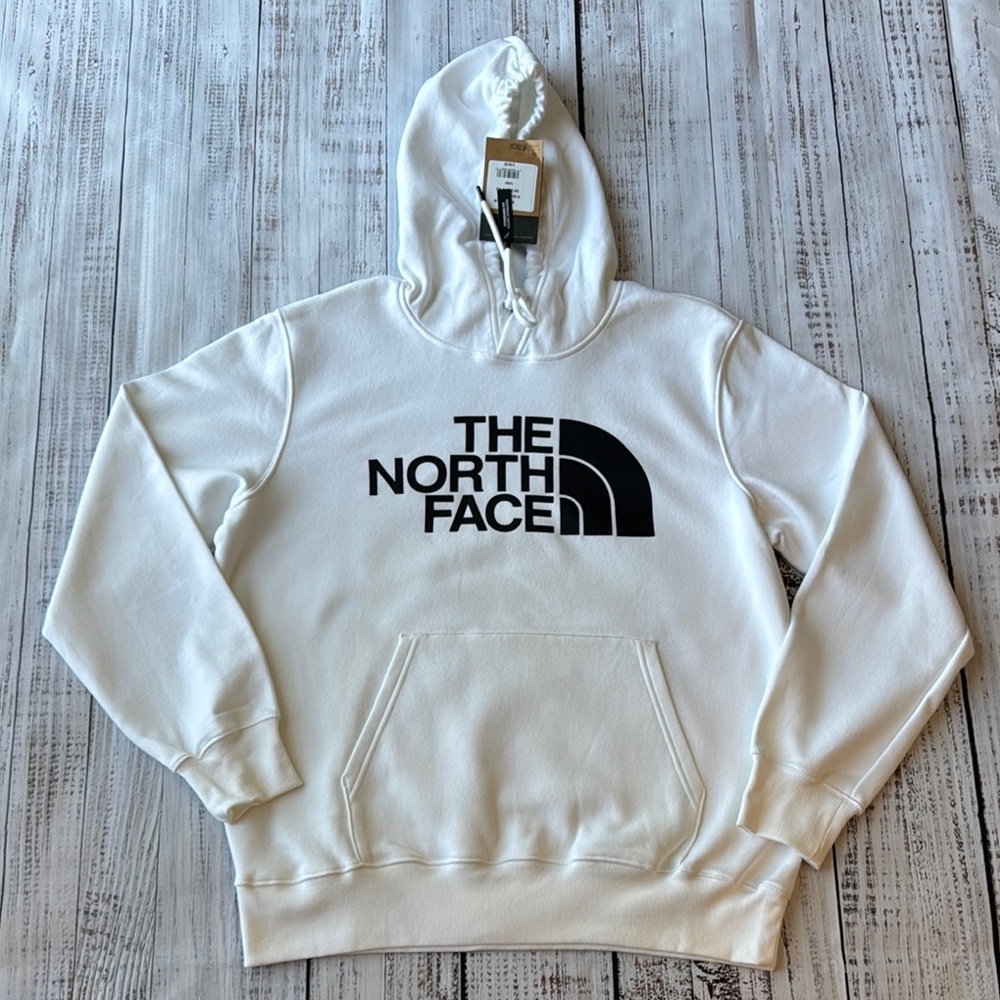 The North Face White Hoodie Men's L